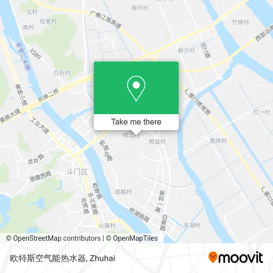 欧特斯空气能热水器 map