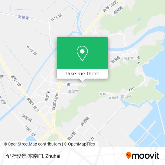 华府骏景-东南门 map