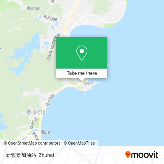 新骏景加油站 map