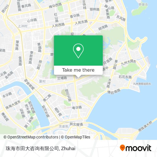 珠海市田大咨询有限公司 map