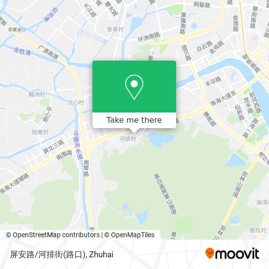 屏安路/河排街(路口) map