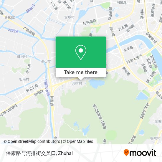 保康路与河排街交叉口 map
