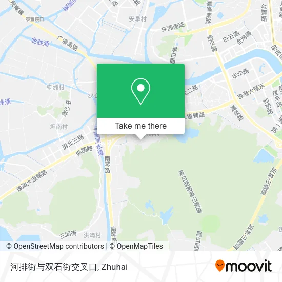 河排街与双石街交叉口 map