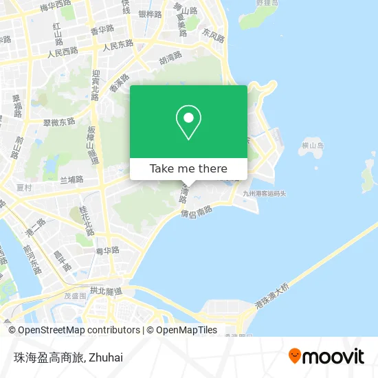 珠海盈高商旅 map