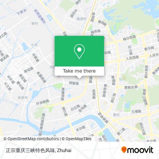 正宗重庆三峡特色风味 map