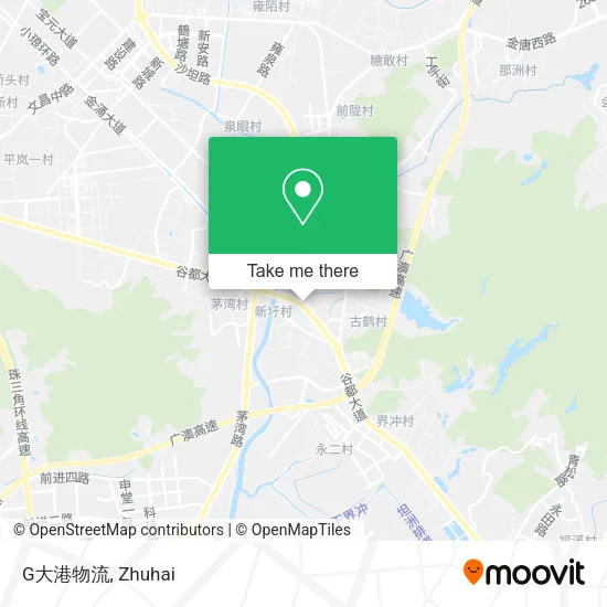 G大港物流 map