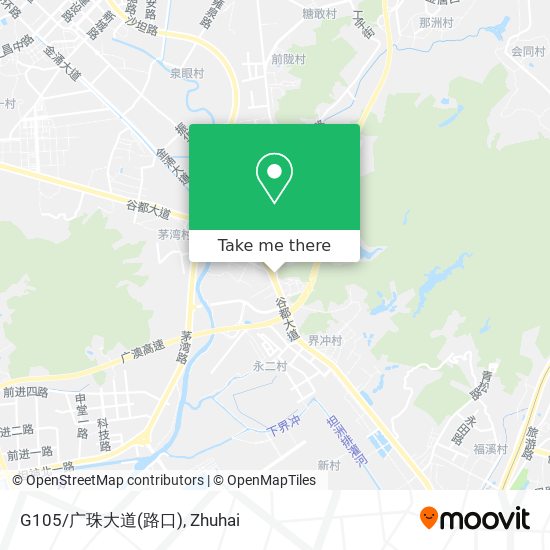 G105/广珠大道(路口) map
