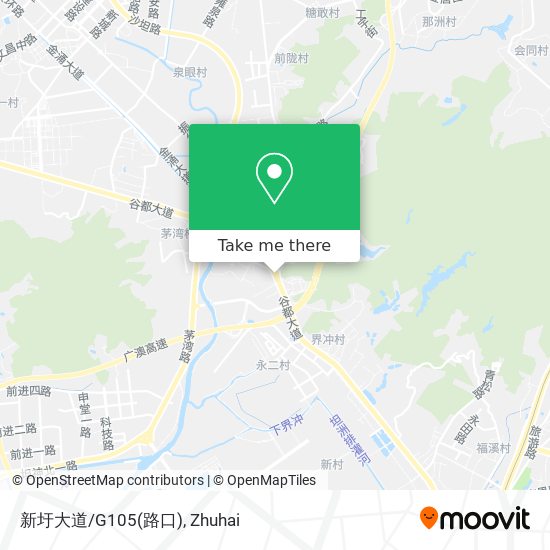 新圩大道/G105(路口) map