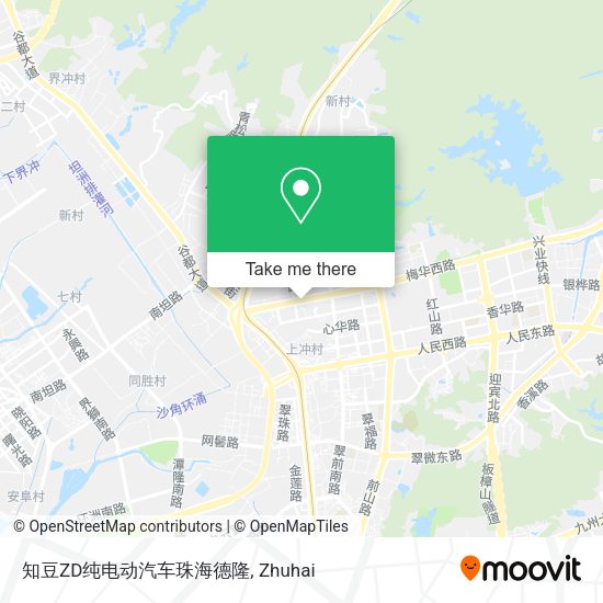 知豆ZD纯电动汽车珠海德隆 map