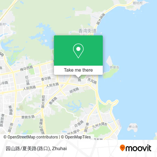园山路/夏美路(路口) map