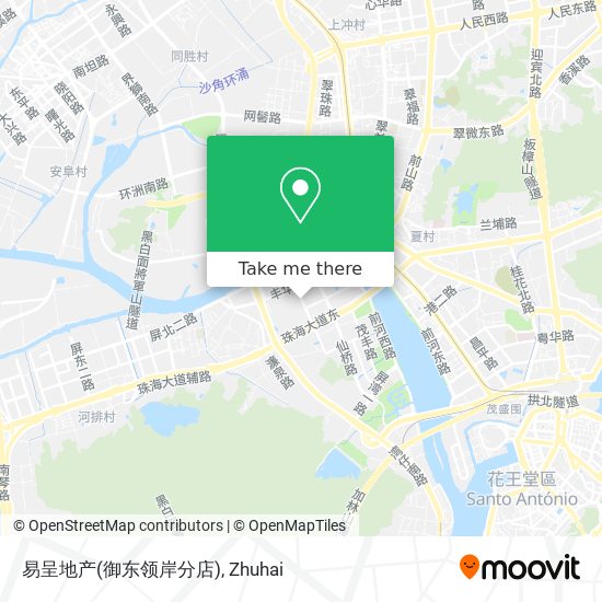 易呈地产(御东领岸分店) map