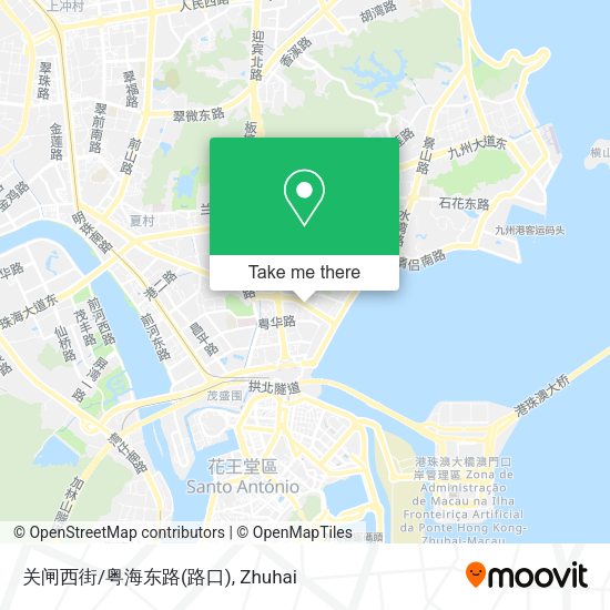 关闸西街/粤海东路(路口) map
