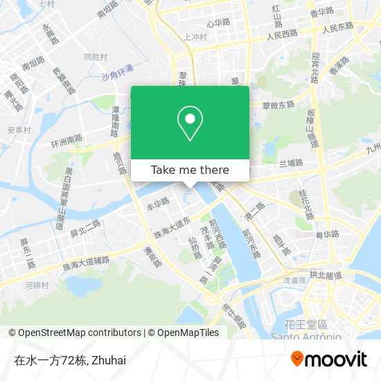 在水一方72栋 map