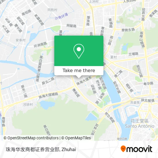 珠海华发商都证券营业部 map