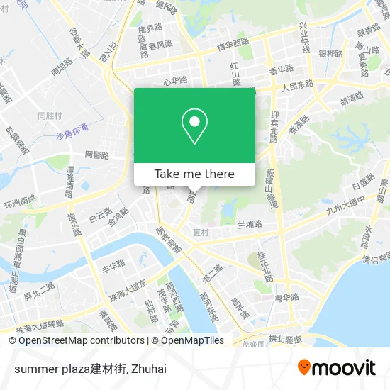 summer plaza建材街 map