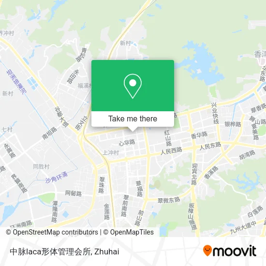 中脉laca形体管理会所 map