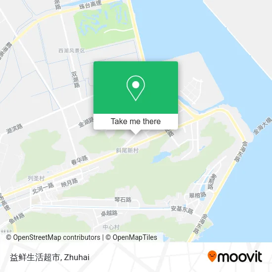 益鲜生活超市 map
