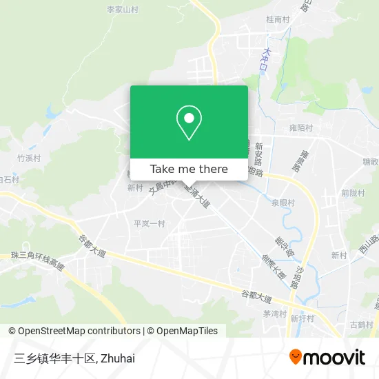 三乡镇华丰十区 map