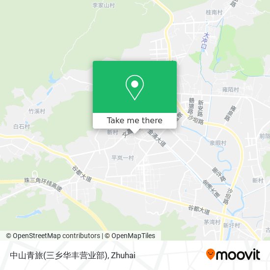 中山青旅(三乡华丰营业部) map