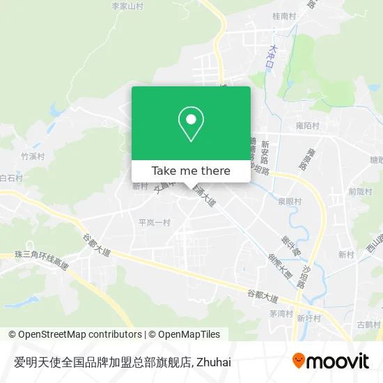 爱明天使全国品牌加盟总部旗舰店 map