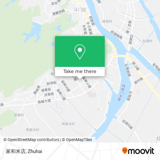 家和米店 map