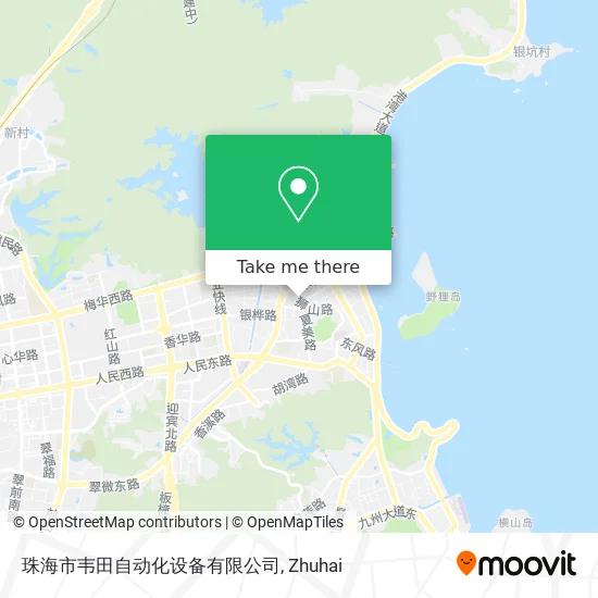 珠海市韦田自动化设备有限公司 map