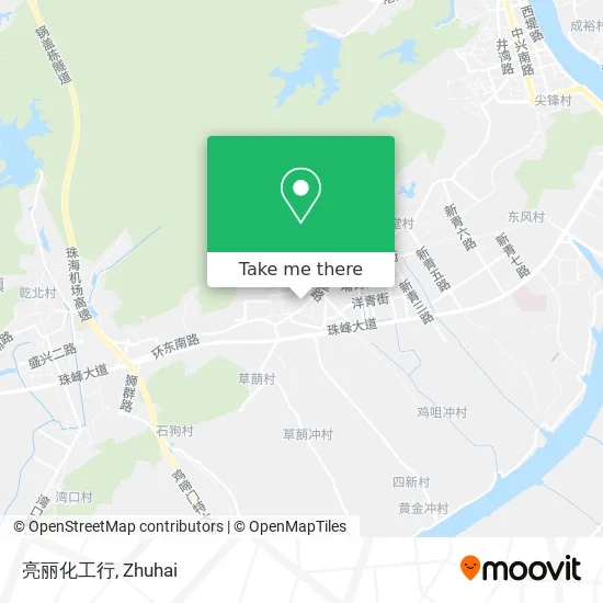 亮丽化工行 map