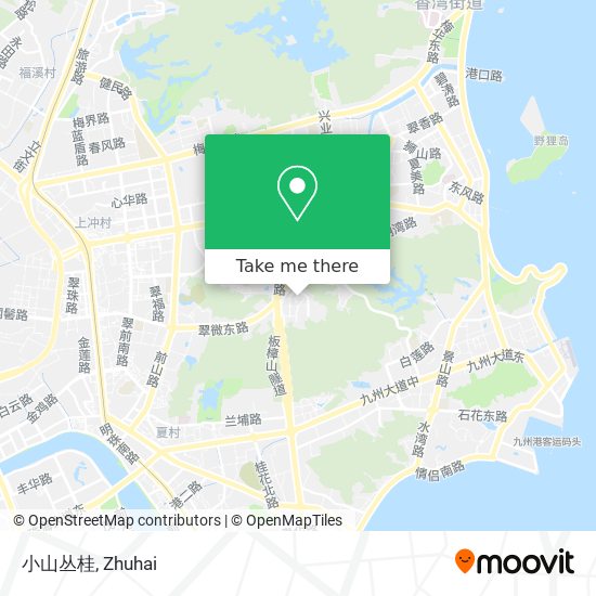小山丛桂 map