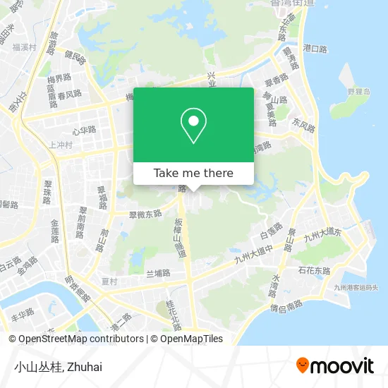 小山丛桂 map