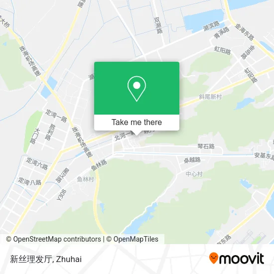 新丝理发厅 map