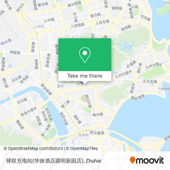驿联充电站(华旅酒店圆明新园店) map