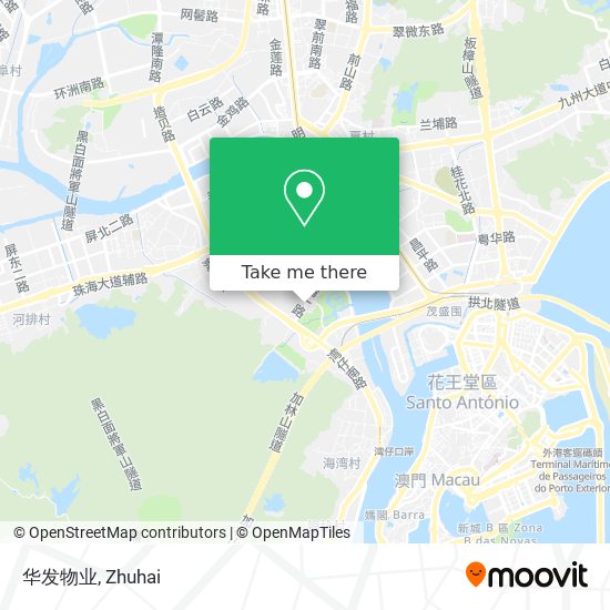 华发物业 map