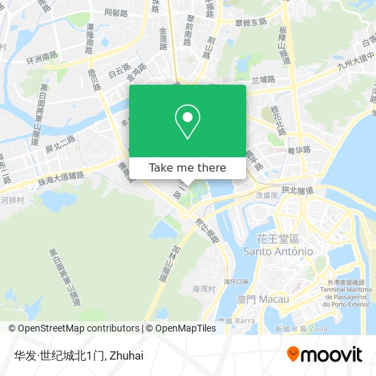 华发·世纪城北1门 map