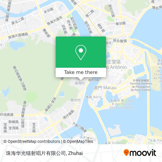 珠海华光镭射唱片有限公司 map