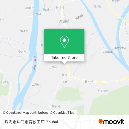 珠海市斗门市育秧工厂 map