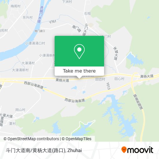 斗门大道南/黄杨大道(路口) map