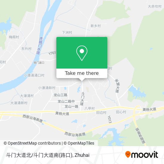 斗门大道北/斗门大道南(路口) map
