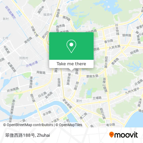 翠微西路188号 map