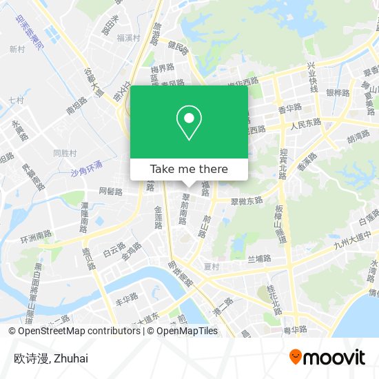 欧诗漫 map