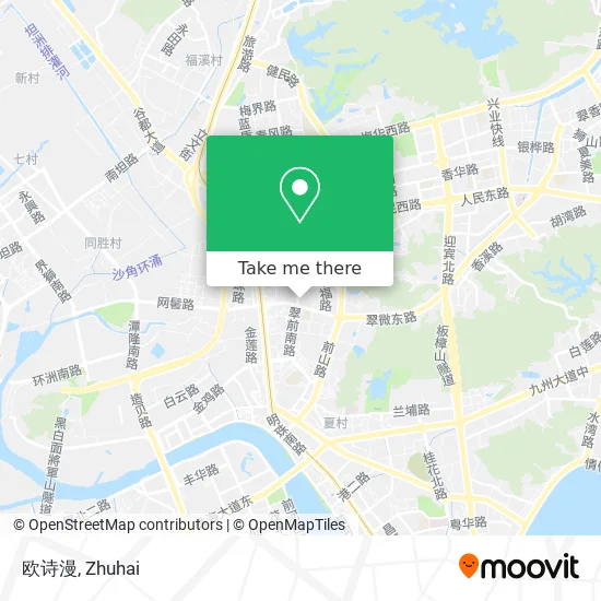 欧诗漫 map