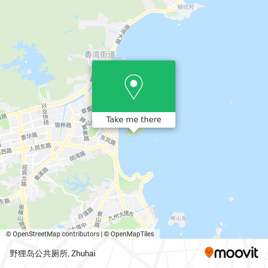 野狸岛公共厕所 map