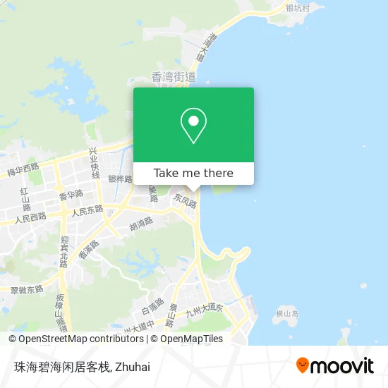 珠海碧海闲居客栈 map