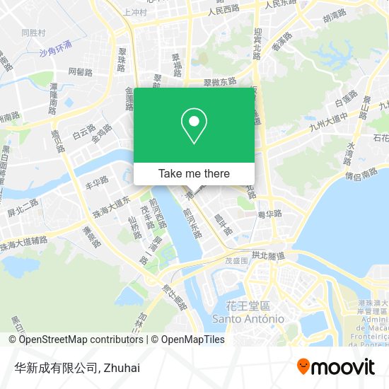 华新成有限公司 map
