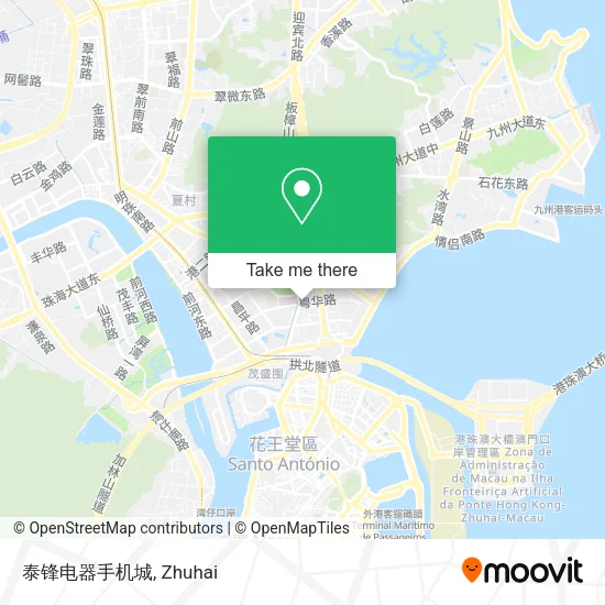 泰锋电器手机城 map