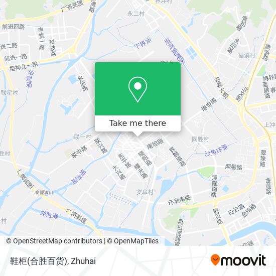 鞋柜(合胜百货) map