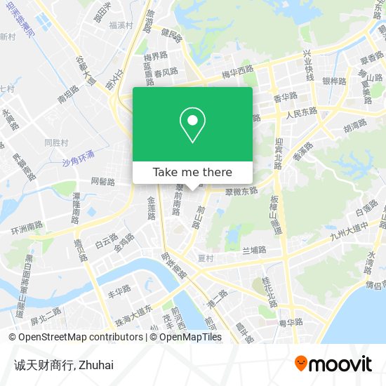 诚天财商行 map