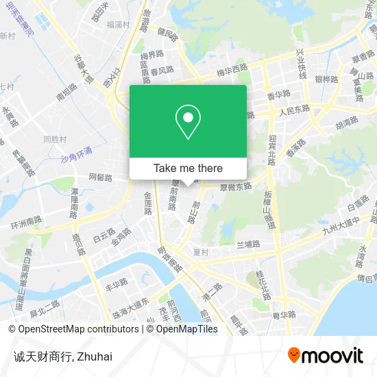 诚天财商行 map