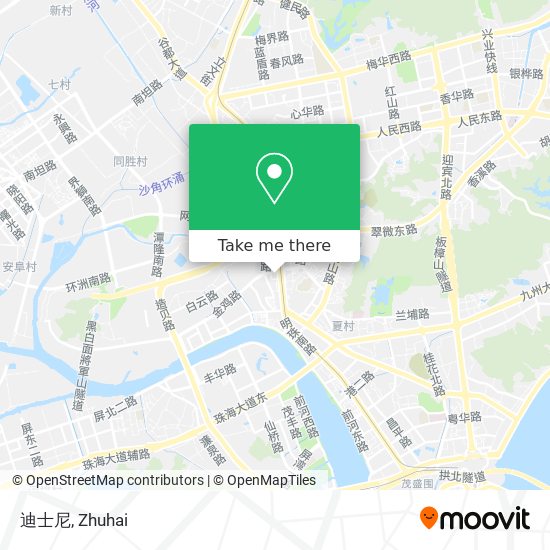 迪士尼 map