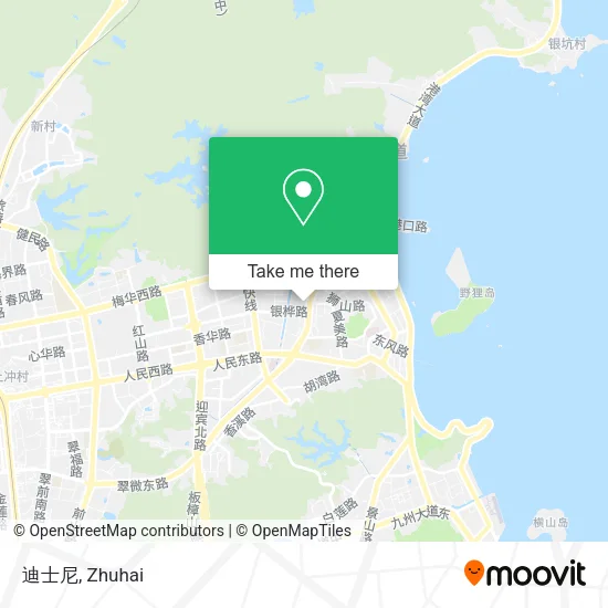 迪士尼 map