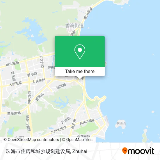 珠海市住房和城乡规划建设局 map